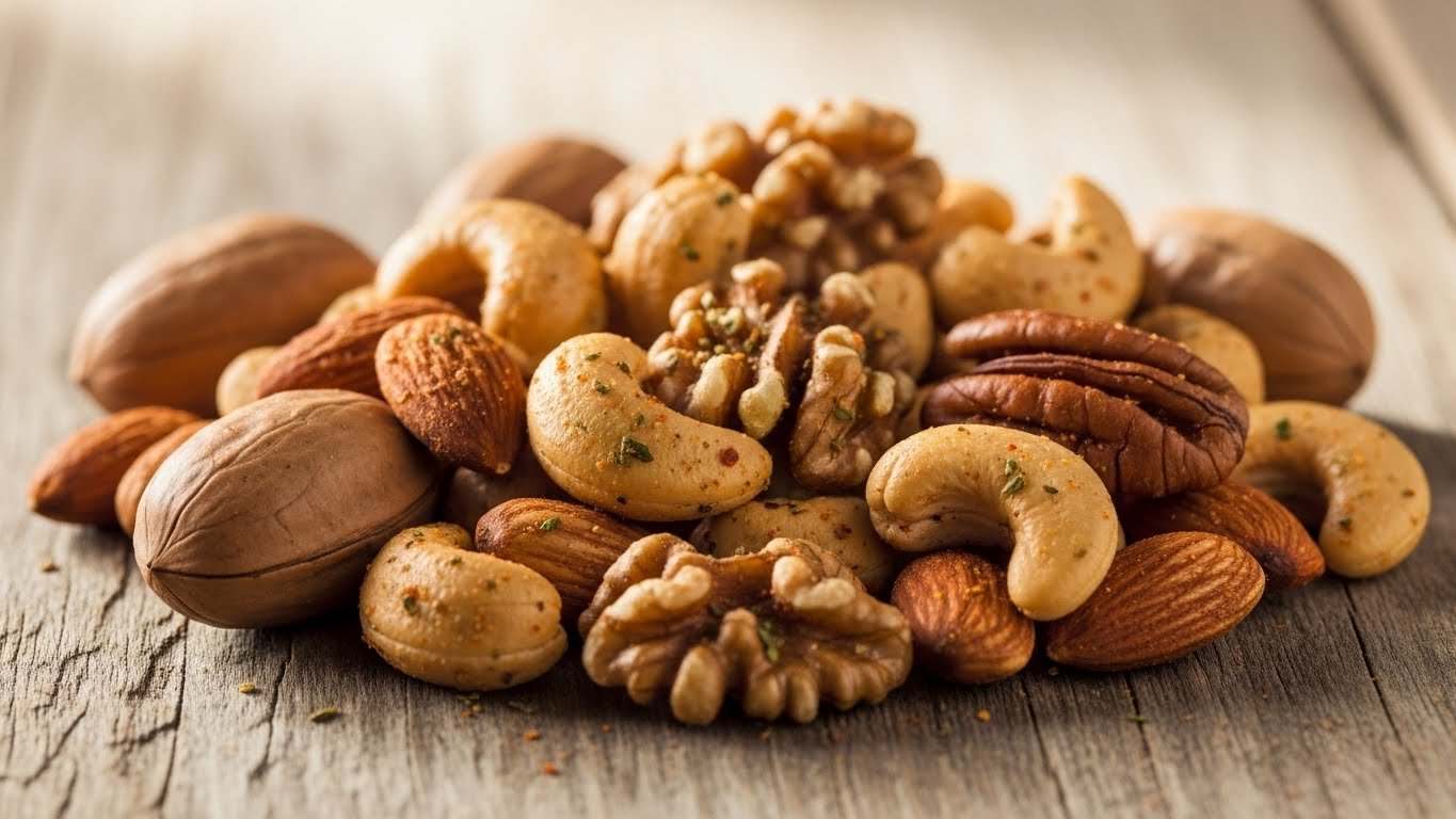 Mix de nuts temperado: lanche saudável e prático