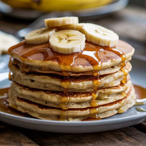 Panqueca de banana sem glúten e sem lactose em 5 minutos